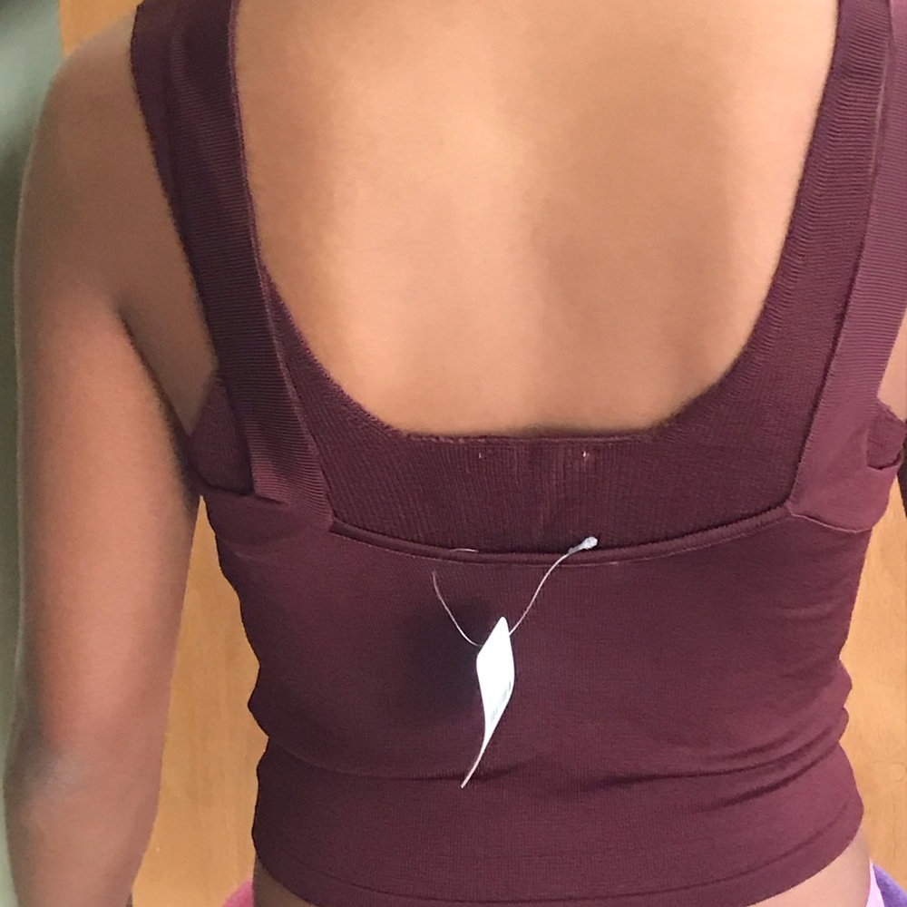 Free People Intimately Small Wine Colored Cami Set - Picture 6 of 7